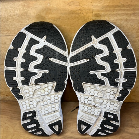 Hoka One One Bondi 5 Mens Size 10 Wide Running Shoes Sneakers Black Gray - Picture 8 of 9